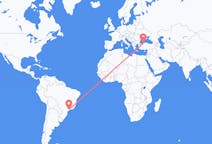 Flyrejser fra São Paulo, Brasilien til Zonguldak, Tyrkiet