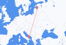 Flyreiser fra Riga, til Bari