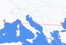 Voli da Aspiran, Francia to Burgas, Bulgaria