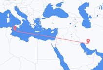 Flights from Shiraz, Iran to Lampedusa, Italy