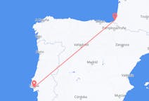 Flyreiser fra Biarritz, Frankrike til Lisboa, Portugal