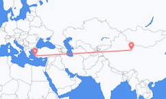 Рейсы из Дуньхуана, Китай в Бодрум, Турция