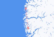 Flights from Florø, Norway to Bergen, Norway