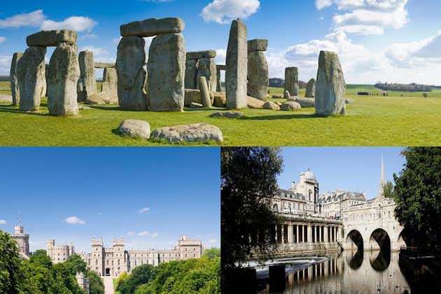 Bath, Windsor and Stonehenge Independent Full Day Private Tour