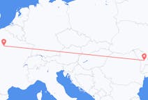 Flights from the city of Paris to the city of Chișinău
