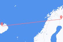 เที่ยวบินจาก เมือง ดู Kittilä, ดู ฟินแลนด์ ไปยัง เมือง Akureyri ไอซ์แลนด์