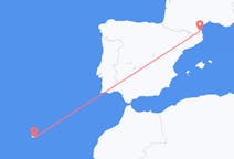 Vluchten van Funchal, Portugal naar Perpignan, Frankrijk