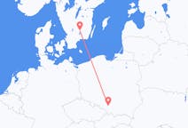 Flyreiser fra Växjö, Sverige til Katowice, Polen