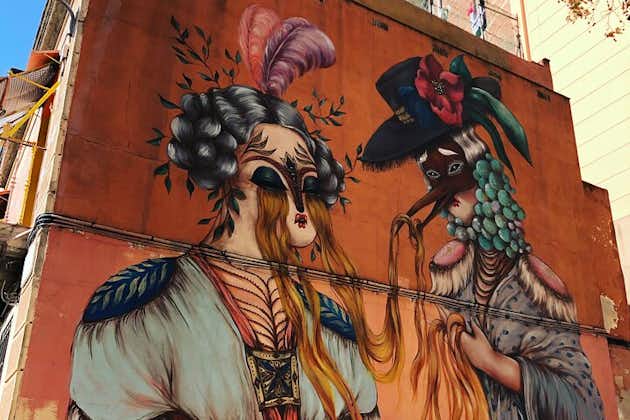 巴塞罗那街头艺术、雕塑和谋杀徒步之旅