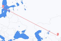 出发地 哈萨克斯坦出发地 突厥斯坦目的地 瑞典斯德哥尔摩的航班