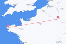 Flyrejser fra Luxembourg, Luxembourg til Brest, Frankrig