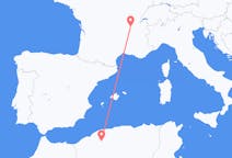 Flyreiser fra Tiaret, Algerie til Lyon, Frankrike