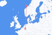 Flyreiser fra Luxemburg, til Kristiansund
