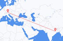 Рейсы из Ранчи, Индия в Инсбрук, Австрия