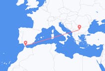 Loty z Gibraltar, Gibraltar do Sofii, Bułgaria