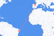 Flyrejser fra Aracaju, Brasilien til Madrid, Spanien