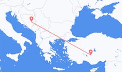 Flyreiser fra Sarajevo, til Konya