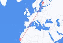 Flights from Banjul, the Gambia to Tampere, Finland