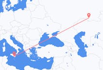 Flights from Orenburg, Russia to Comiso, Italy