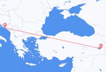 Flyreiser fra Dubrovnik, Kroatia til Van, Tyrkia