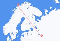 Flyg från Ivanovo till Tromsø
