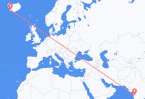 Flüge von Pune, Indien nach Reykjavík, Island