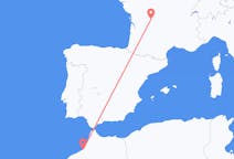 Fly fra Rabat til Limoges