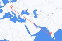 Flyrejser fra Mangalore til Salzburg