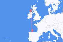 Loty z Derry, Irlandia Północna do Santiago del Monte, Hiszpania