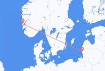 Flights from Stord, Norway to Palanga, Lithuania