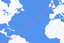 Flights from Florencia, Colombia to Liverpool, England