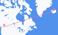 出发地 加拿大特雷尔市目的地 冰岛阿克雷里的航班