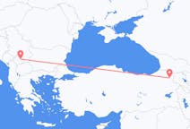 Flyrejser fra Pristina, Kosovo til Kars, Kosovo