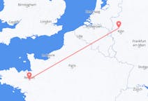 Flyg från Rennes, Frankrike till Düsseldorf, Tyskland