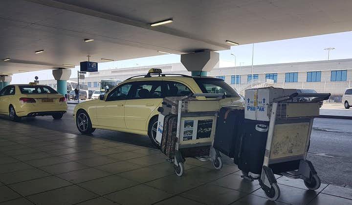 Piraeus Port & Marriott Transfer to Airport by Mercedes-Benz E Class Wagon 