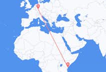 Flyrejser fra Malindi til Frankfurt