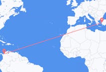 Flights from Montería to Izmir