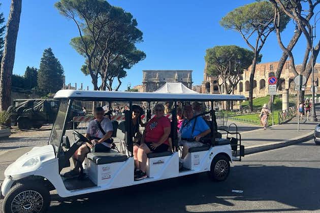 高尔夫球车小团体游罗马地下墓穴