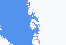 Flyrejser fra Kangerlussuaq, Grønland til Upernavik, Grønland