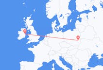Vluchten van Dublin, Ierland naar Lublin, Polen