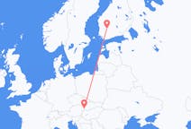 Flyrejser fra Tampere til Bratislava