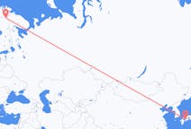 Flyrejser fra Matsuyama, Japan til Ivalo, Finland