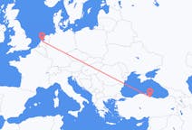 Flyrejser fra Samsun til Amsterdam