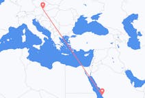 Flyrejser fra Jeddah, Saudi-Arabien til Wien, Østrig