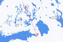 Flyreiser fra St. Petersburg, Russland til Kuopio, Finland