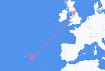 Flights from Santa Maria Island, Portugal to Manchester, the United Kingdom