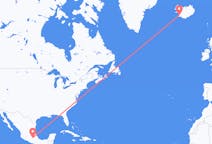 Flyg från Mexico City, Mexiko till Reykjavík, Island