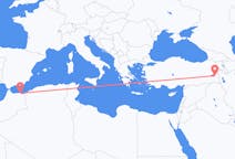 Flights from Nador, Morocco to Van, Turkey