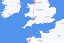 Flights from Quimper, France to Liverpool, the United Kingdom