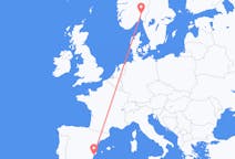 Flights from Alicante in Spain to Oslo in Norway